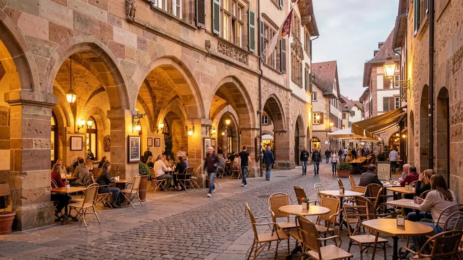 Öffentlicher Treffpunkt in der Berner Altstadt